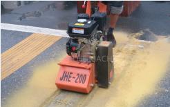 Concrete scarifier planner