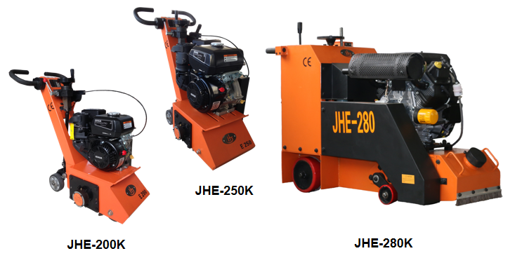 different concrete planer